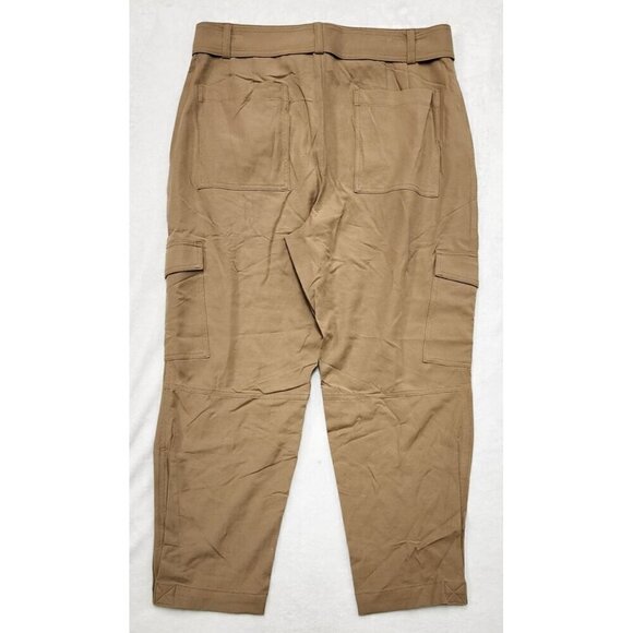 Banana Republic Khaki Stretch Cargo Pants 14 - Picture 3 of 7